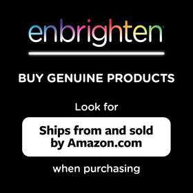 Enbrighten add-on switch wall-plate fit ensures clean, seamless installations.