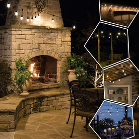 Enbrighten ETL safety-certified lights support permanent indoor or outdoor use.