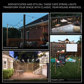 Enbrighten linkable design lets you extend coverage up to 750 feet.