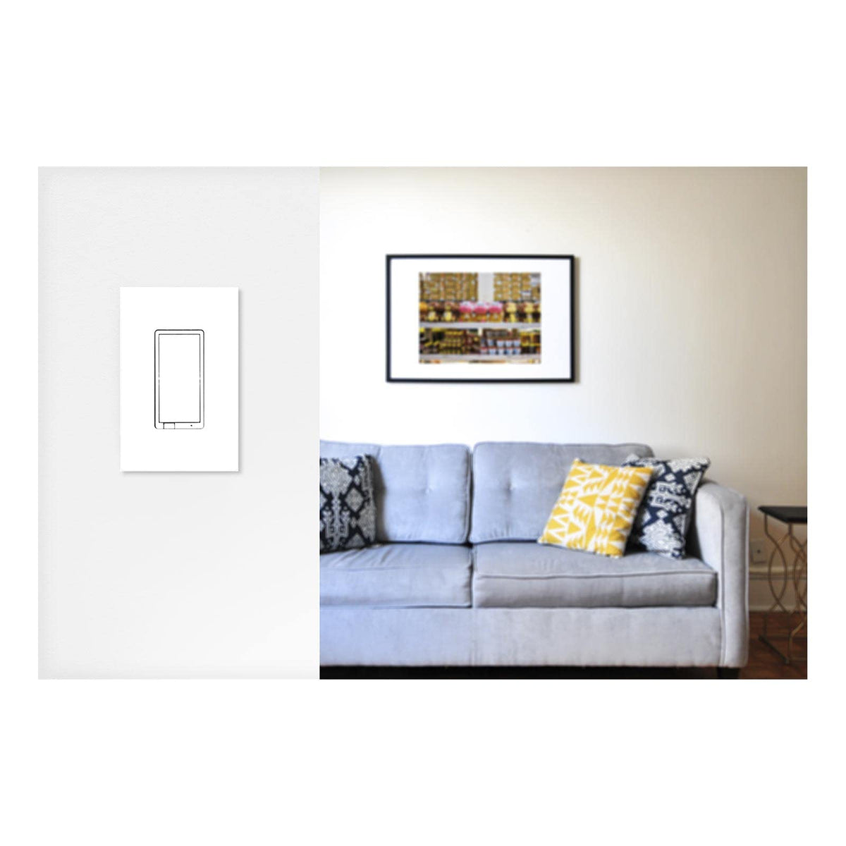Enbrighten Z-Wave dimmer switch compatibility icons indicating broad ecosystem support