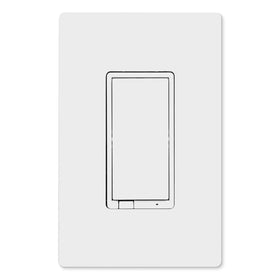 Enbrighten Z-Wave dimmer switch front view for seamless in-wall integration