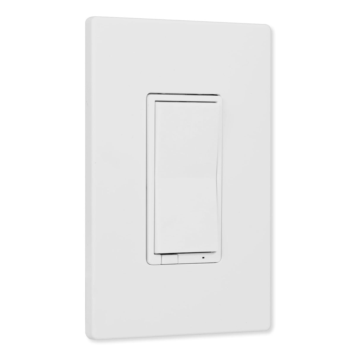 Enbrighten Z-Wave dimmer switch setup with hub showing effortless pairing