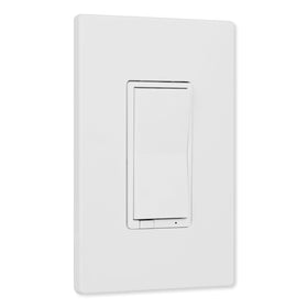 Enbrighten Z-Wave dimmer switch setup with hub showing effortless pairing