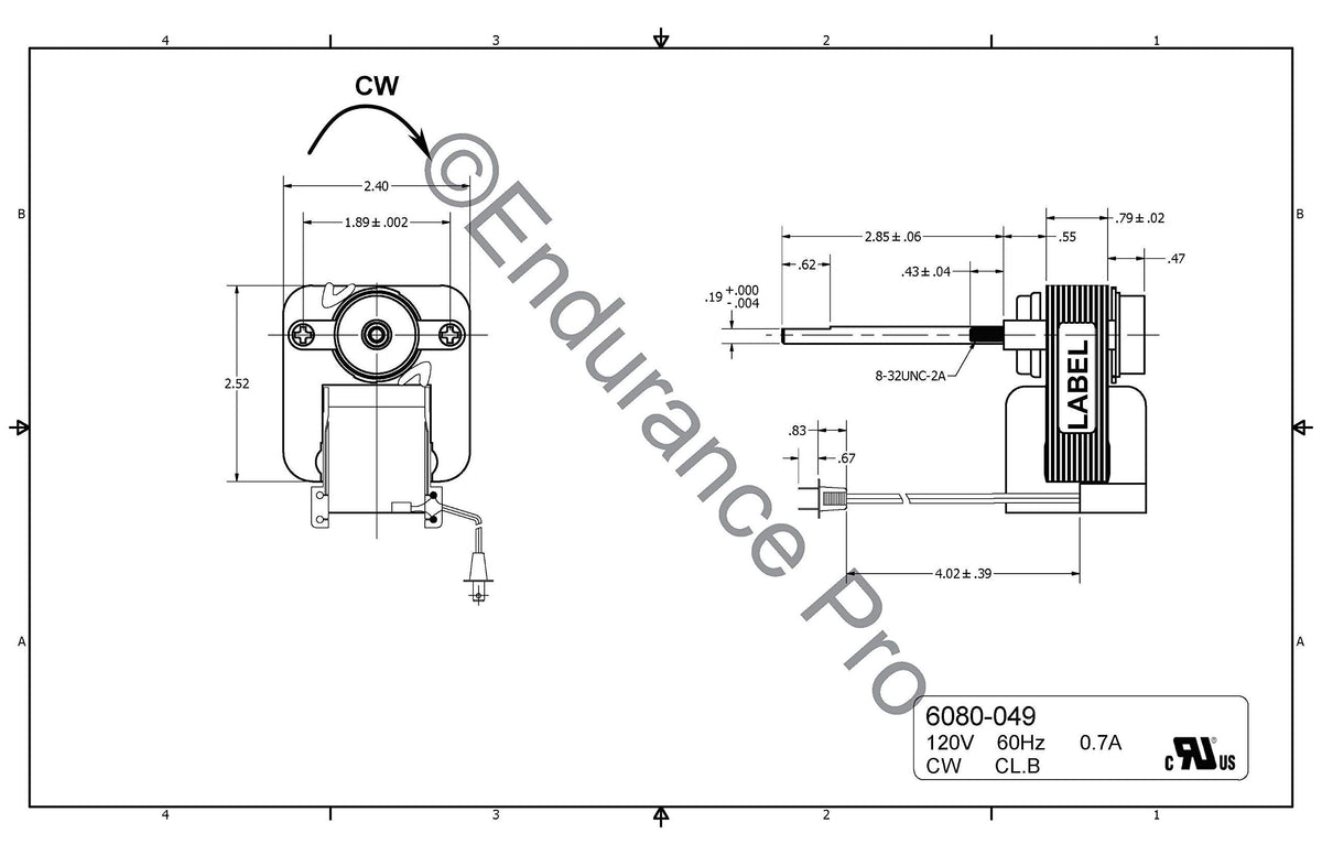 Endurance Pro mounting bracket helps secure installation with durability.