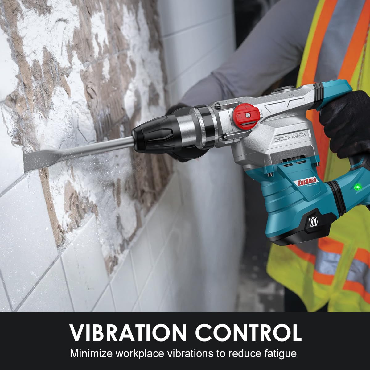 Anti-vibration close-up reduces fatigue during long sessions