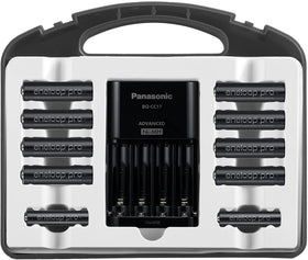 Eneloop Pro charging mockup, showing long-lasting energy for gadgets.