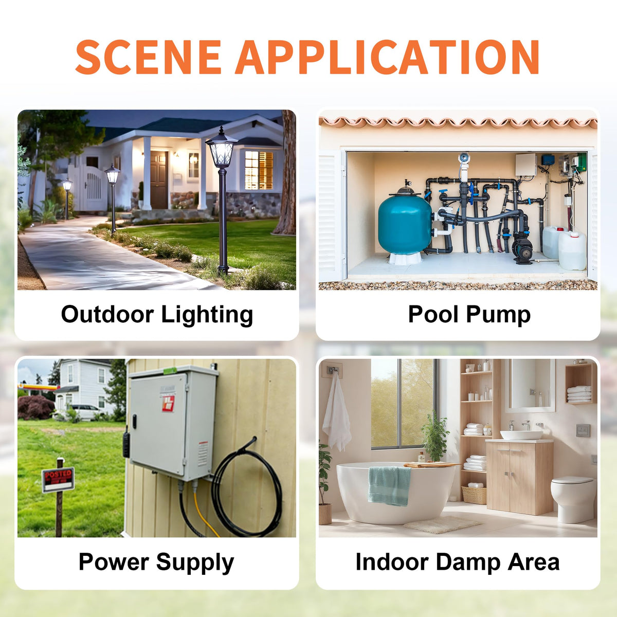 Energeaster 100 ft length simplifies long runs for homeowners.