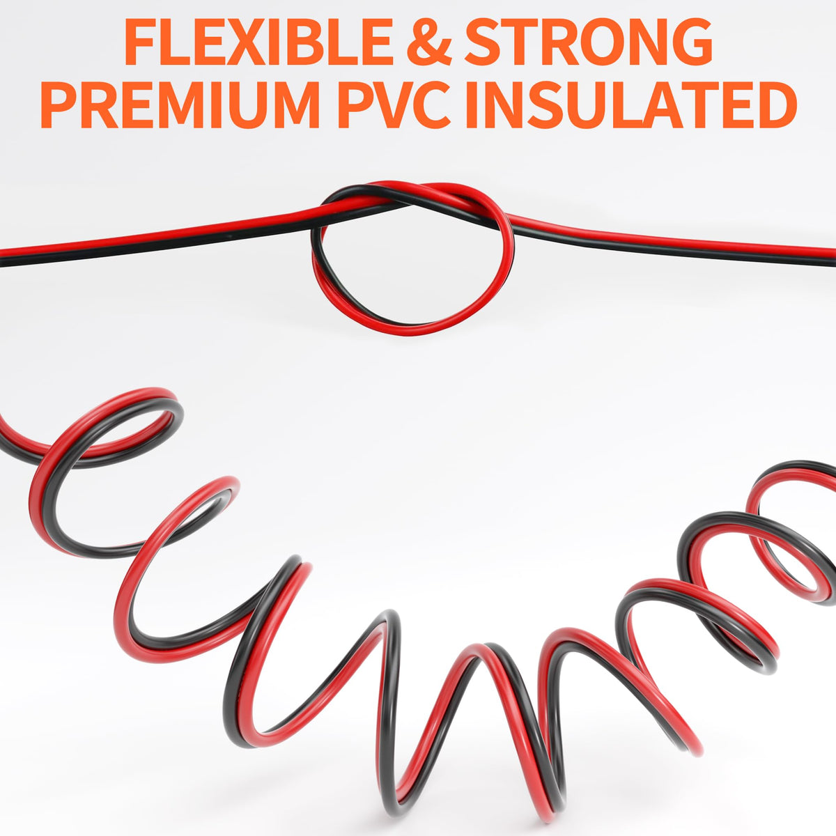 Energeaster CCA wire offers lightweight flexibility for budget-friendly projects.