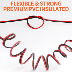 Energeaster CCA wire offers lightweight flexibility for budget-friendly projects.