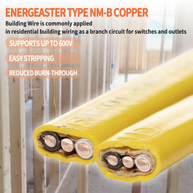 Energeaster easy-pull jacket aids smoother installation.