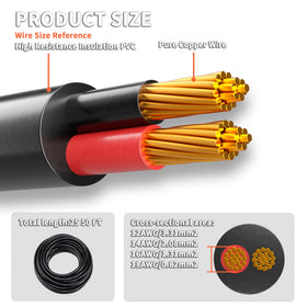 Energeaster flexible copper wire solder-friendly close-up for easy DIY wiring.