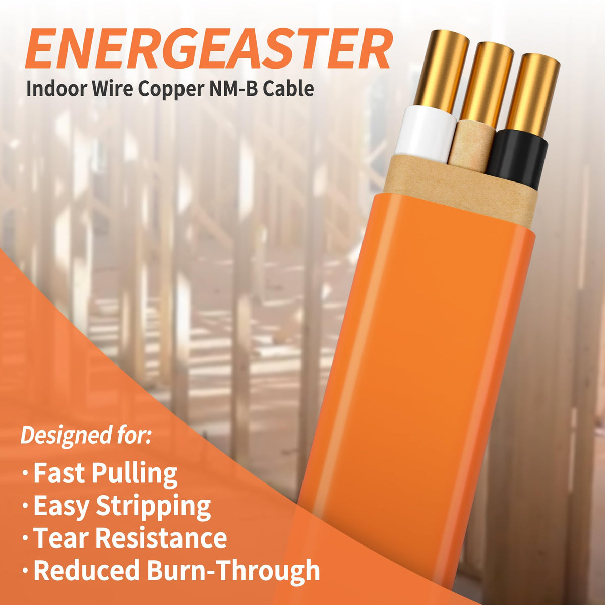 Energeaster indoor wiring application for residential switches and outlets.