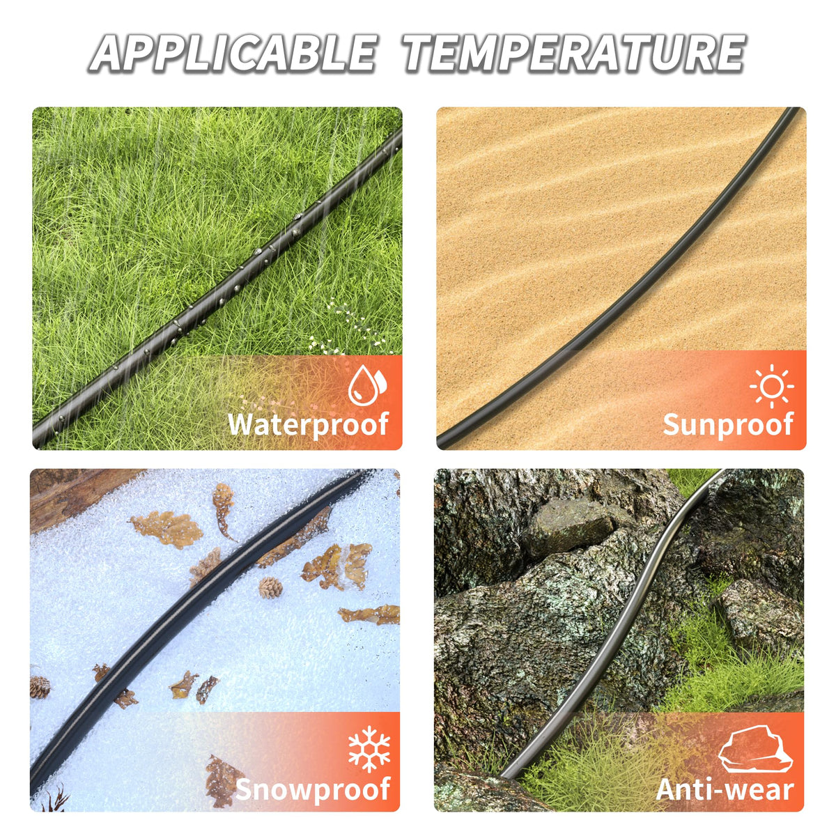Energeaster LED strip wiring cable supports clean, safe LED installations.