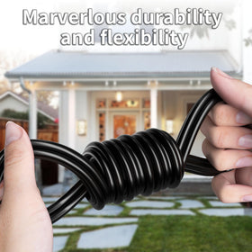 Energeaster solar-panel wire connection showing versatile low-voltage use.