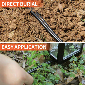 Energeaster waterproof low-voltage cable resists moisture for gardens.