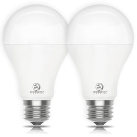 Energetic Lighting 2-pack LED bulbs for bright, energy-efficient lighting.