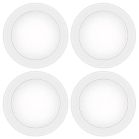 Energetic Lighting 4-pack 6 inch LED disk lights boxed and ready for installation