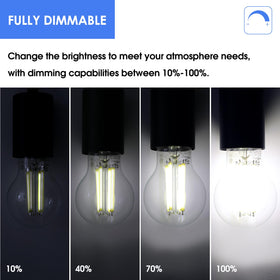 Energetic Lighting 5000K daylight A19 bulb ideal for kitchens and living rooms.