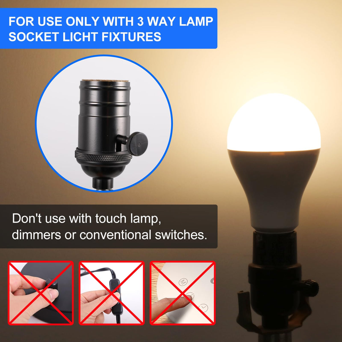 Energetic Lighting A21 flicker-free light for steady, comfortable output.