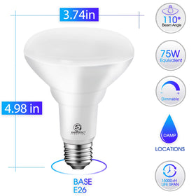 Energetic Lighting BR30 dimmable bulb in living room daylight ambience