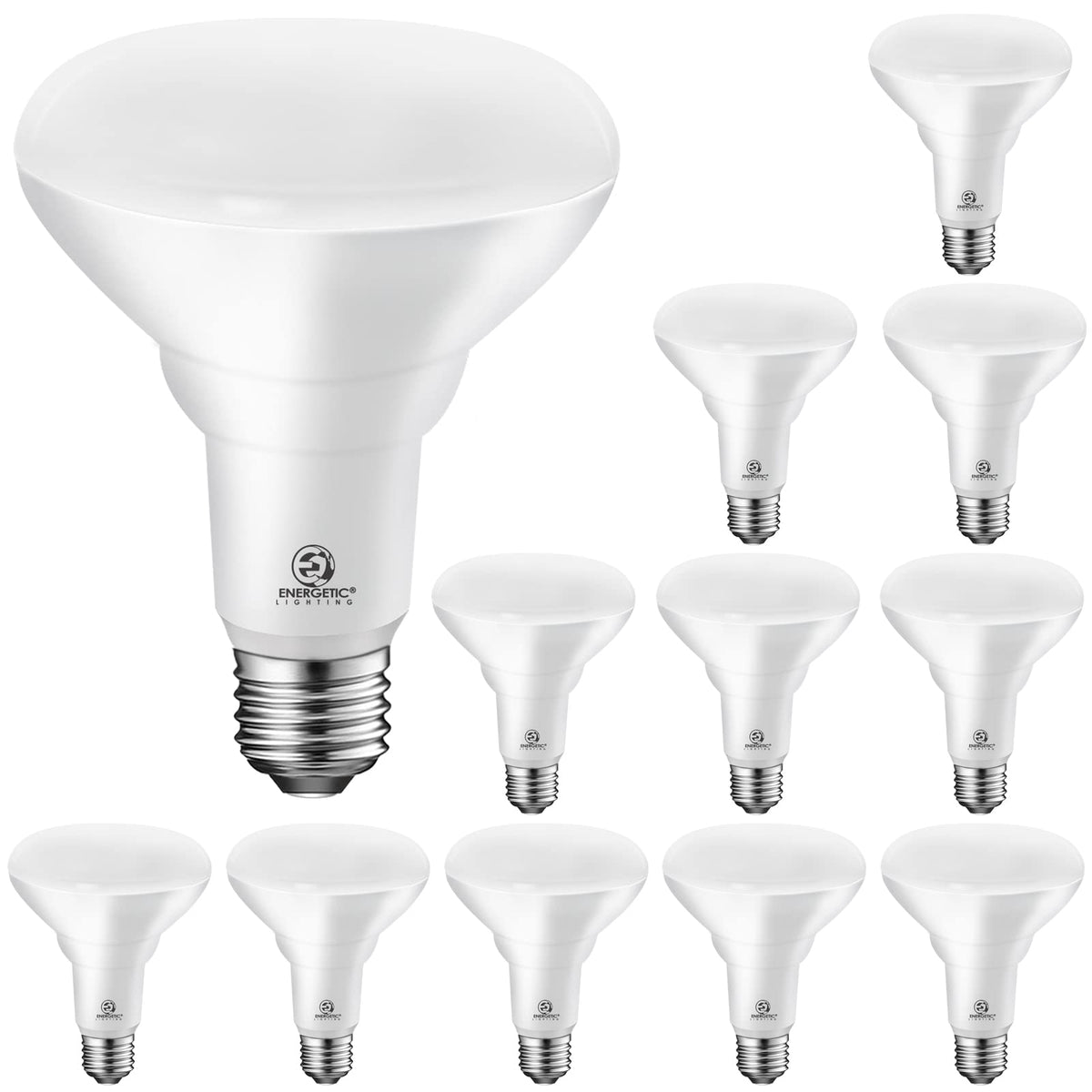 Energetic Lighting BR30 LED bulb daylight 5000K for bright, energy-efficient can lighting