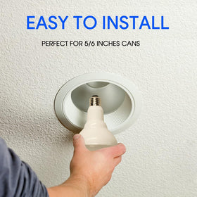 Energetic Lighting BR30 LED recessed bulb daylight 5000K for bright interiors.