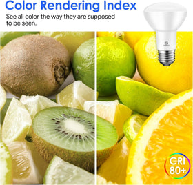 Energetic Lighting Damp-rated BR20 suitable for covered spaces