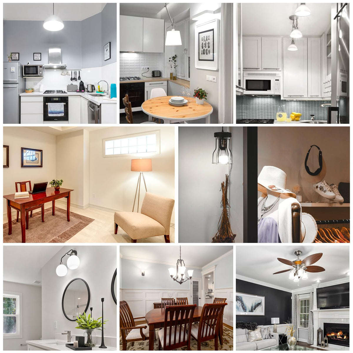 Energetic Lighting ideal for living room ambience and daytime activities.
