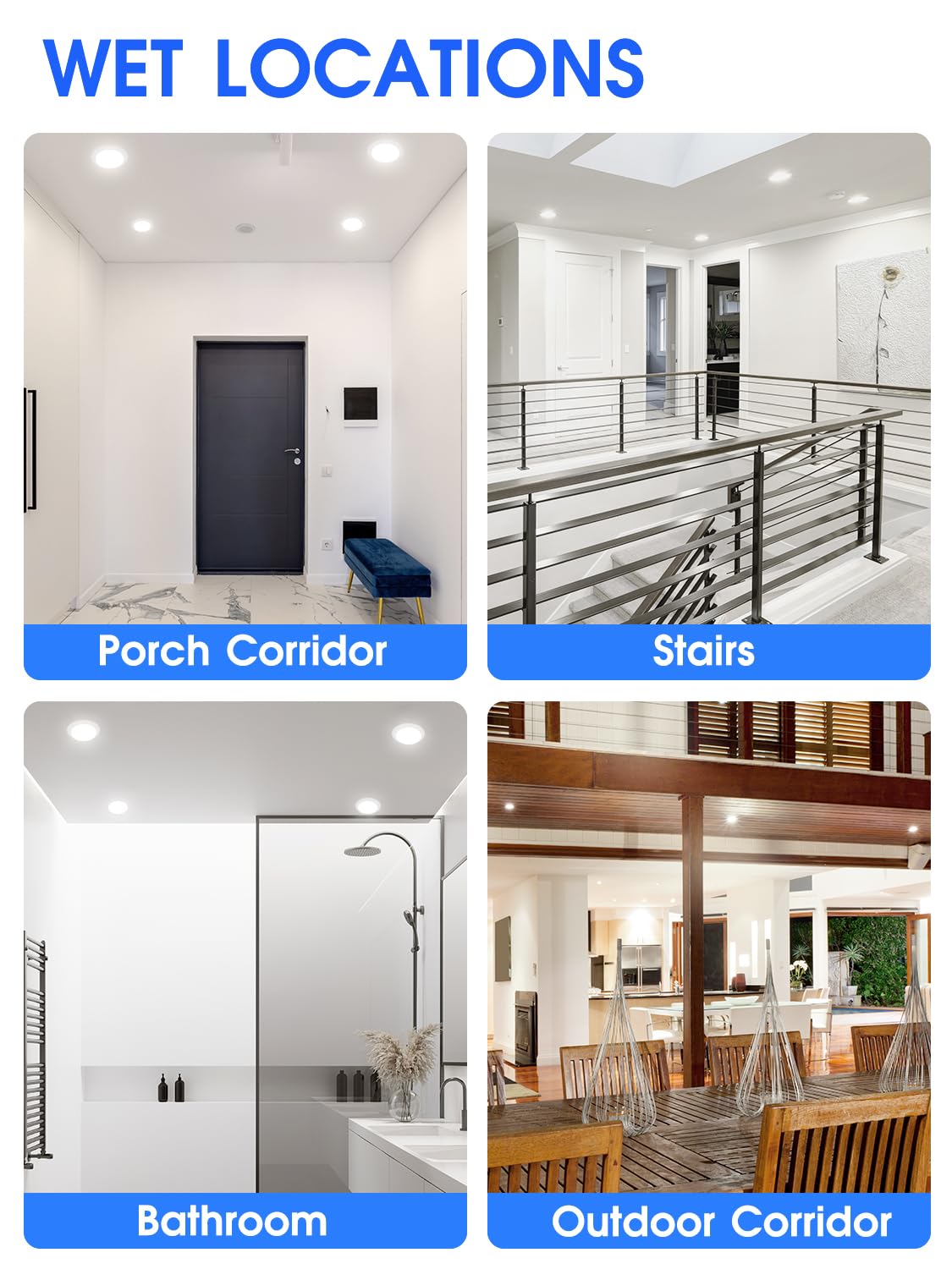Energetic Lighting low profile disk light fits tight ceiling spaces
