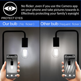 Energetic Lighting no flicker ETL-listed bulb protects eyes during tasks.