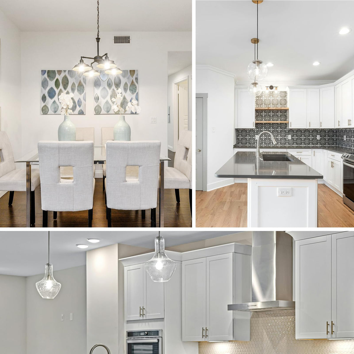 Energetic Lighting six-pack provides easy replacements and steady brightness.