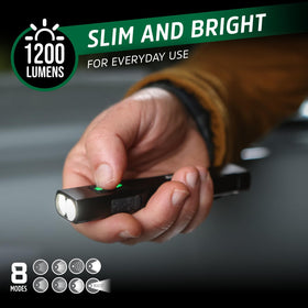 Energizer 1200SL-R rechargeable battery with USB-C charging for quick recharges.