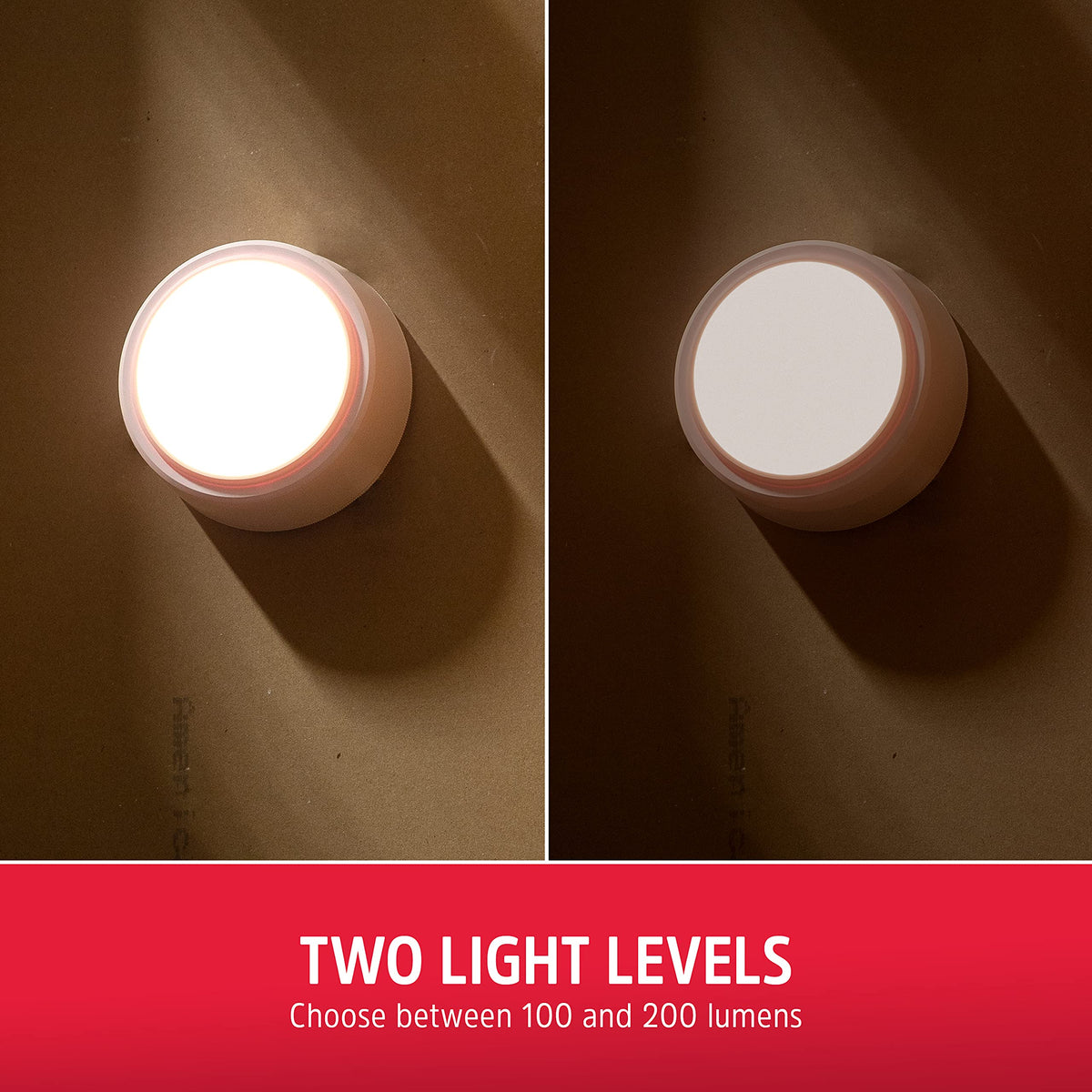 Energizer ceiling light installation hardware shown for simple setup.