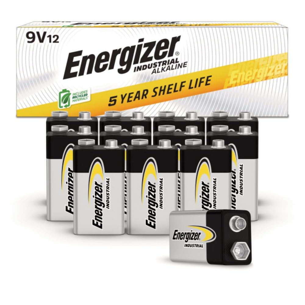 Energizer EVEEN22 alkaline manganese dioxide core ensures durable performance.