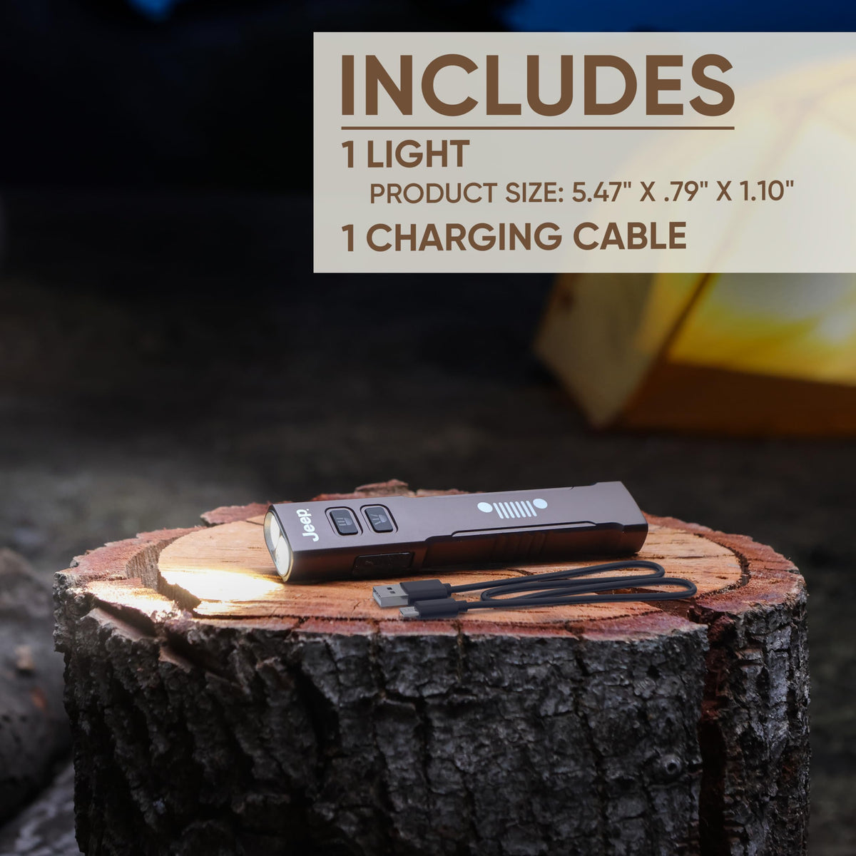 Energizer Jeep SM-1250 uses aircraft-grade aluminum for rugged durability.
