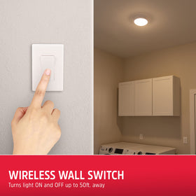 Energizer LED ceiling light featuring auto-off after 60 minutes