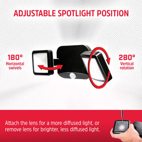 Energizer motion sensor detects movement up to 25 feet