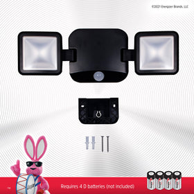 Energizer mounting plate and hardware included for quick setup