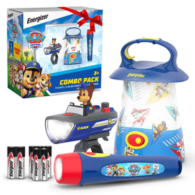 Energizer Paw Patrol flashlight for kids, handheld design for easy night use
