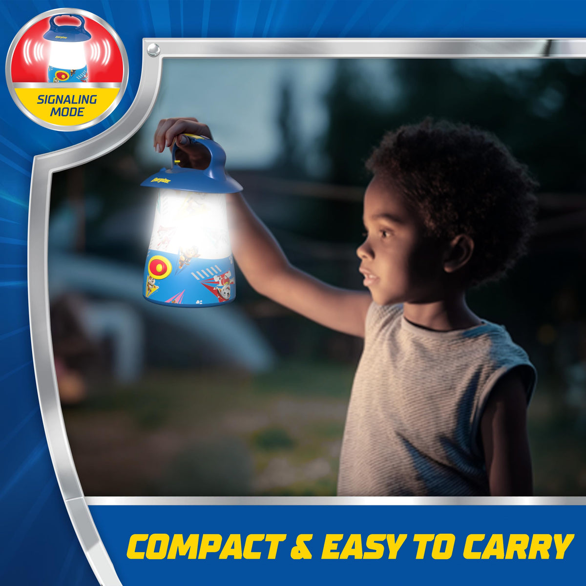 Energizer PAW Patrol flashlight with batteries included for instant play