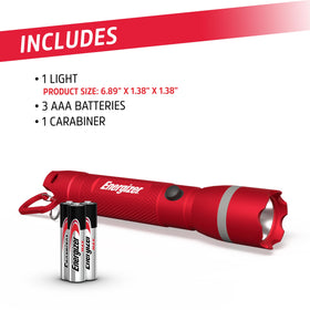 Energizer R-300 batteries included for immediate use