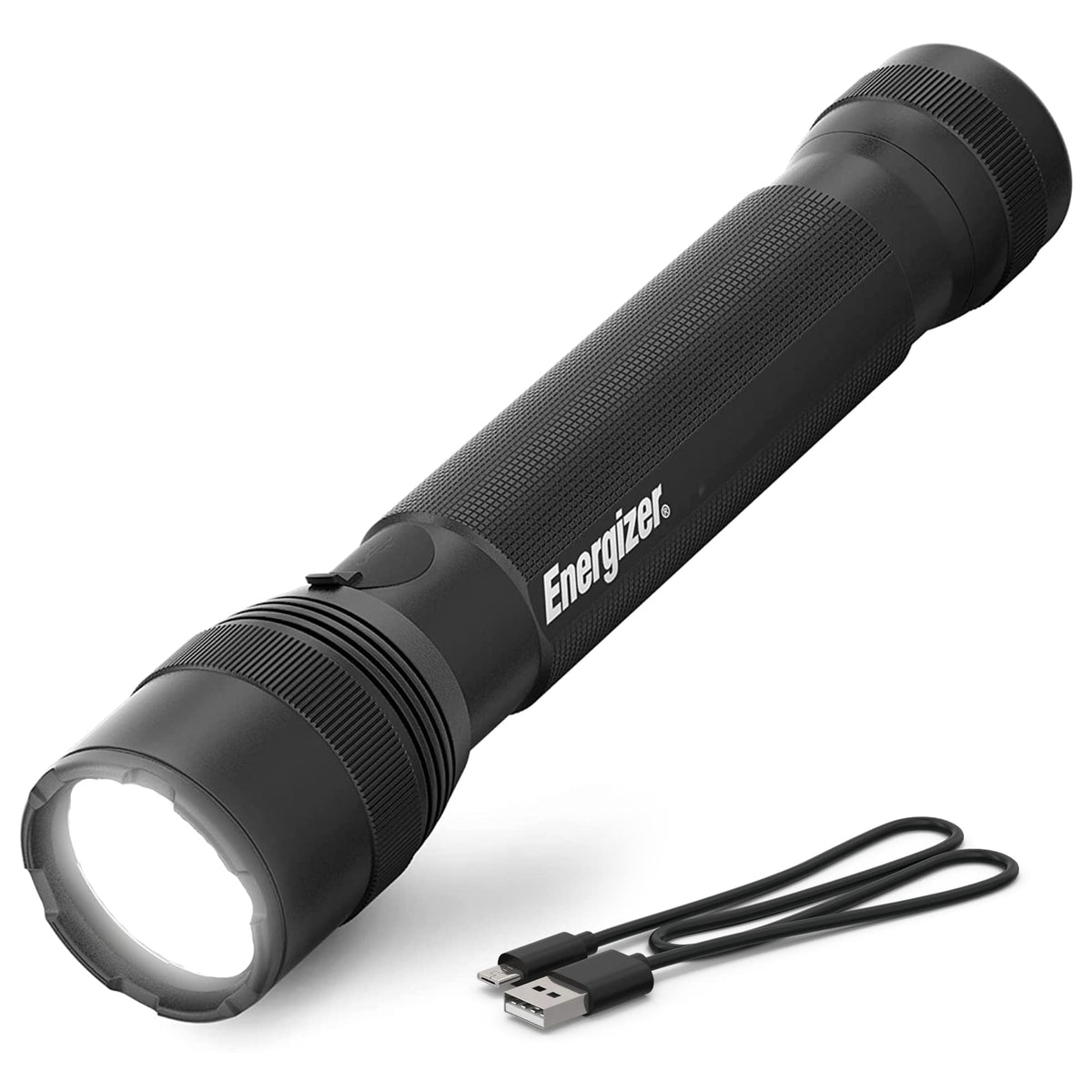 Energizer TAC R 1000 beam showing long-range visibility for outdoor use