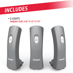 Energizer Weatheready auto-on emergency-light activates during power loss.