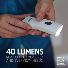 Energizer Weatheready charging in-wall outlet design keeps essential lighting always ready