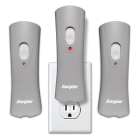 Energizer Weatheready three-pack outlet-plug light ready for outages.