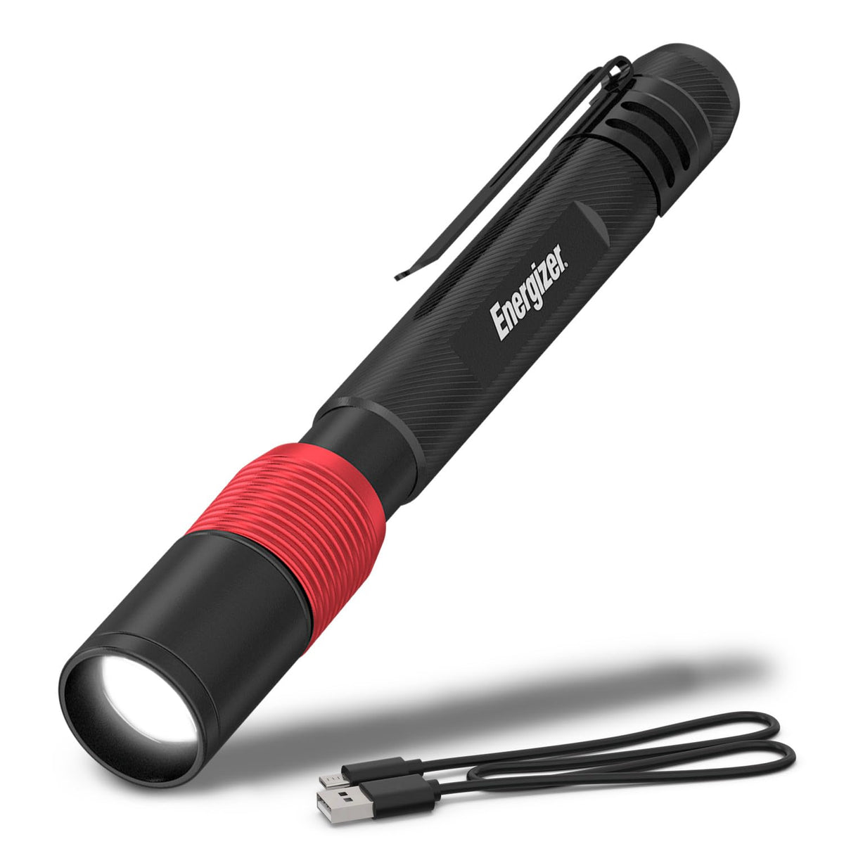 Energizer X-400 pen light compact design for easy daily carry.