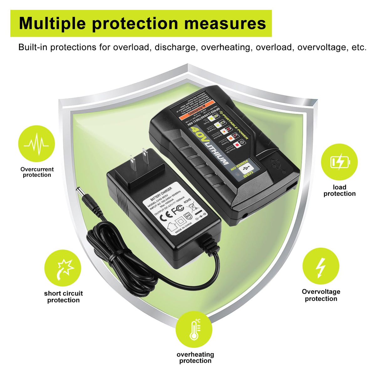 energup OP404 compact design fits easily into a tool bag