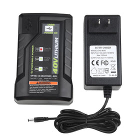 energup OP404 indicator lights guide standby and charging states