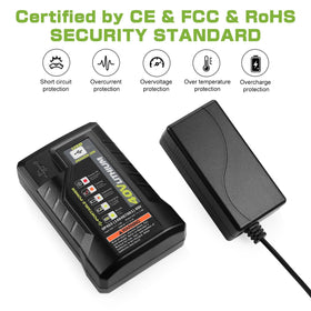 energup OP404 serves as a reliable spare charger for Ryobi 40V batteries