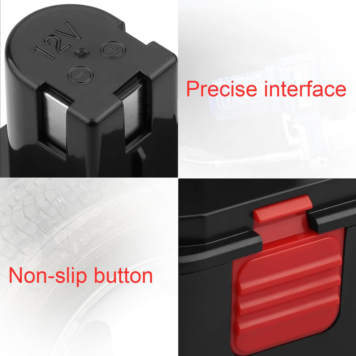 Energup 2-pack side view, slim design for tight tool compartments.